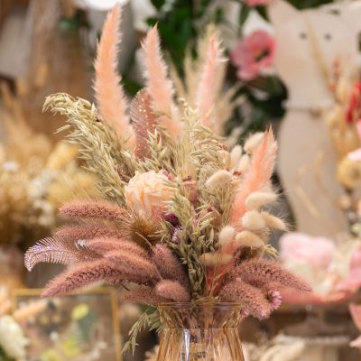 Bouquet de fleurs séchées